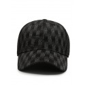 Men's Baseball Cap Sun Hat Black Blue 100% Cotton Travel Beach Outdoor Vacation Plain Sunscreen Fashion Elastic