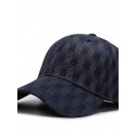 Men's Baseball Cap Sun Hat Black Blue 100% Cotton Travel Beach Outdoor Vacation Plain Sunscreen Fashion Elastic