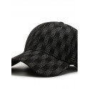 Men's Baseball Cap Sun Hat Black Blue 100% Cotton Travel Beach Outdoor Vacation Plain Sunscreen Fashion Elastic