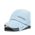 Men's Baseball Cap Black White Polyester Print Fashion Classic & Timeless Chic & Modern Outdoor Daily Letter Portable Breathable