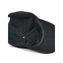 Men's Baseball Cap Black White Cotton Streetwear Stylish Casual Daily Outdoor clothing Holiday Plain Sunscreen