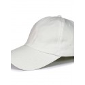 Men's Baseball Cap Black White Cotton Streetwear Stylish Casual Daily Outdoor clothing Holiday Plain Sunscreen