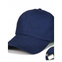 Men's Baseball Cap Black White Cotton Streetwear Stylish Casual Daily Outdoor clothing Holiday Plain Sunscreen