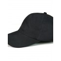 Men's Baseball Cap Black White Cotton Streetwear Stylish Casual Daily Outdoor clothing Holiday Plain Sunscreen