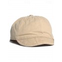 Men's Baseball Cap Sun Hat Trucker Hat Black Army Green 100% Cotton Fashion Casual Street Daily Plain Adjustable Sunscreen Breathable
