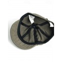 Men's Baseball Cap Sun Hat Trucker Hat Black Army Green 100% Cotton Fashion Casual Street Daily Plain Adjustable Sunscreen Breathable