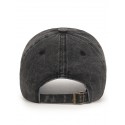 Men's Baseball Cap Black Yellow 100% Cotton Embroidery Travel Beach Outdoor Vacation Plain Adjustable Fashion
