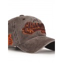 Men's Baseball Cap Black Yellow 100% Cotton Embroidery Travel Beach Outdoor Vacation Plain Adjustable Fashion