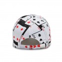 Men's Baseball Cap Sun Hat Poker Hat White Blue Polyester Travel Hip Hop Beach Outdoor Vacation Hip-hop Graffiti Adjustable
